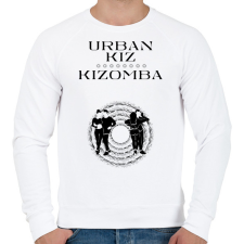 PRINTFASHION Urbankiz Kizomba dancer S0203 black - Férfi pulóver - Fehér férfi pulóver, kardigán