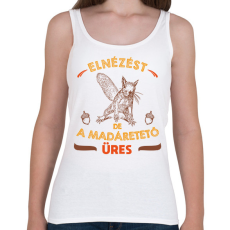 PRINTFASHION Üres madáretető - Női atléta - Fehér