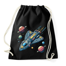 PRINTFASHION Ürhajó - Sportzsák, Tornazsák - Fekete tornazsák