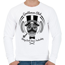 PRINTFASHION Úriemberek klubja  - Férfi pulóver - Fehér