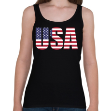 PRINTFASHION USA - Női atléta - Fekete