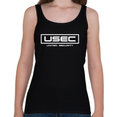 PRINTFASHION USEC - United Security - Női atléta - Fekete