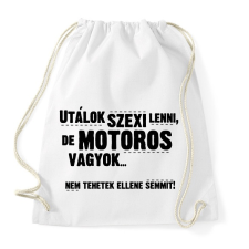 PRINTFASHION utálok szexi lenni - Sportzsák, Tornazsák - Fehér tornazsák