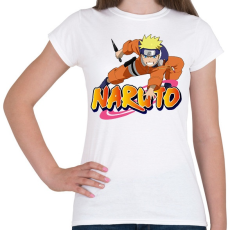 PRINTFASHION Uzumaki Naruto - Női póló - Fehér