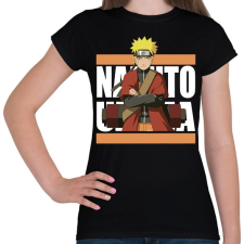 PRINTFASHION Uzumaki Naruto - Női póló - Fekete női póló