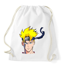 PRINTFASHION Uzumaki Naruto - Sportzsák, Tornazsák - Fehér tornazsák