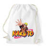 PRINTFASHION Uzumaki Naruto - Sportzsák, Tornazsák - Fehér