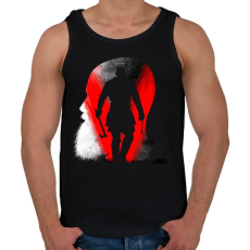 PRINTFASHION V mint Viking - Férfi atléta - Fekete