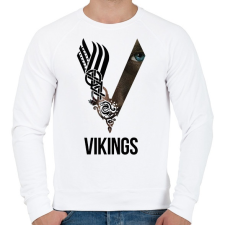 PRINTFASHION V - Vikings - Férfi pulóver - Fehér női pulóver, kardigán