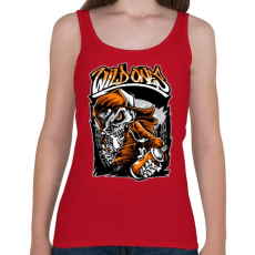 PRINTFASHION Vadak - Női atléta - Cseresznyepiros