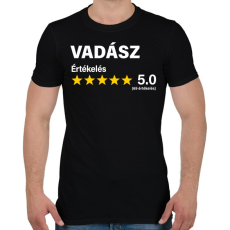 PRINTFASHION Vadász Értékelés ***** 5.0 (69 értékelés) - Férfi póló - Fekete