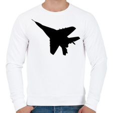 PRINTFASHION Vadász repülő  - Férfi pulóver - Fehér férfi pulóver, kardigán