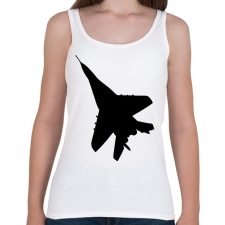 PRINTFASHION Vadász repülő  - Női atléta - Fehér női trikó