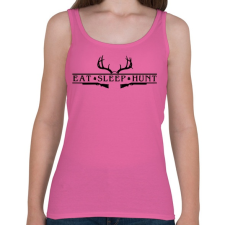 PRINTFASHION Vadászat - Női atléta - Rózsaszín női trikó