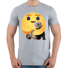 PRINTFASHION Vadászgörény - Férfi póló - Sport szürke férfi póló