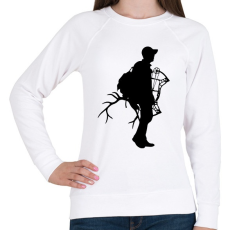 PRINTFASHION Vadászíjász - Női pulóver - Fehér