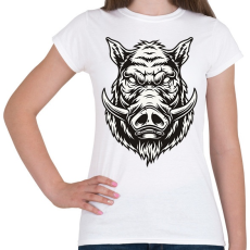 PRINTFASHION Vadisznó - Női póló - Fehér