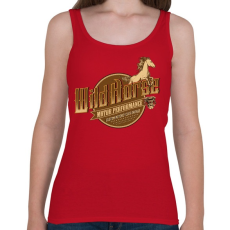 PRINTFASHION Vadló - Női atléta - Cseresznyepiros