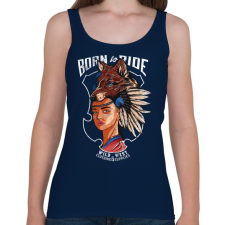 PRINTFASHION Vadnyugat - Női atléta - Sötétkék női trikó