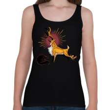 PRINTFASHION Vadon - Női atléta - Fekete női trikó