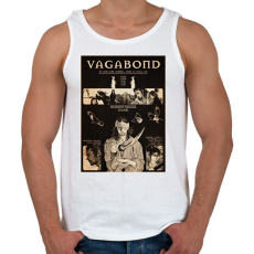 PRINTFASHION VAGABOND - Miyomato Musashi - Férfi atléta - Fehér