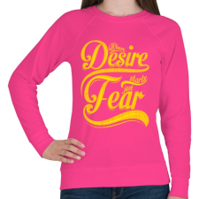 PRINTFASHION Vágy vagy félelem - Női pulóver - Fukszia női pulóver, kardigán