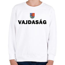 PRINTFASHION Vajdaság - Gyerek pulóver - Fehér gyerek pulóver, kardigán