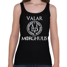 PRINTFASHION Valar Morghulis - Női atléta - Fekete