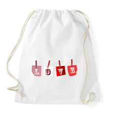 PRINTFASHION Valentin nap - Sportzsák, Tornazsák - Fehér tornazsák