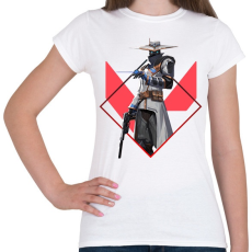 PRINTFASHION Valorant Cypher - Női póló - Fehér