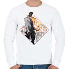 PRINTFASHION Valorant Phoenix - Férfi pulóver - Fehér férfi pulóver, kardigán