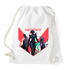 PRINTFASHION Valorant - Sportzsák, Tornazsák - Fehér tornazsák