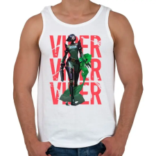 PRINTFASHION Valorant Viper - Férfi atléta - Fehér atléta, trikó