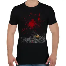 PRINTFASHION Vámpír jelmez - Férfi póló - Fekete férfi póló
