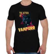 PRINTFASHION Vampurr - Férfi póló - Fekete férfi póló