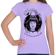 PRINTFASHION Van élet...  - Női póló - Viola női póló