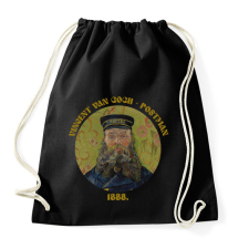 PRINTFASHION Van Gogh - Postman - Sportzsák, Tornazsák - Fekete tornazsák