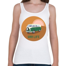 PRINTFASHION Van life 4 - Női atléta - Fehér