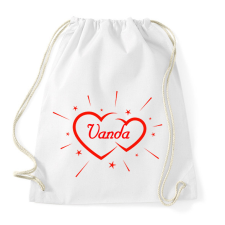 PRINTFASHION Vanda - Sportzsák, Tornazsák - Fehér tornazsák