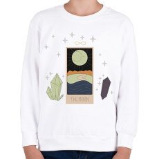 PRINTFASHION Varázs kártya - Gyerek pulóver - Fehér
