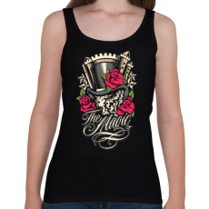 PRINTFASHION Varázslat - Női atléta - Fekete