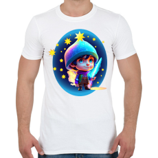 PRINTFASHION Varázslófiú - Férfi póló - Fehér