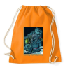 PRINTFASHION Várom a holnapot - Sportzsák, Tornazsák - Narancssárga