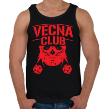 PRINTFASHION Vecna Club DND - Férfi atléta - Fekete atléta, trikó