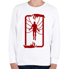 PRINTFASHION Vecna - Gyerek pulóver - Fehér