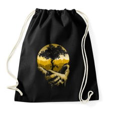 PRINTFASHION Védd a természetet - Sportzsák, Tornazsák - Fekete tornazsák