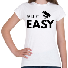 PRINTFASHION vedd lazán - Női póló - Fehér női póló