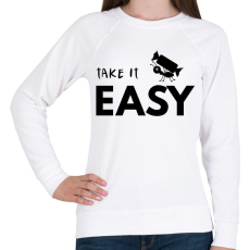 PRINTFASHION vedd lazán - Női pulóver - Fehér