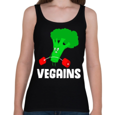 PRINTFASHION Vegans - Női atléta - Fekete