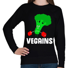 PRINTFASHION Vegans - Női pulóver - Fekete